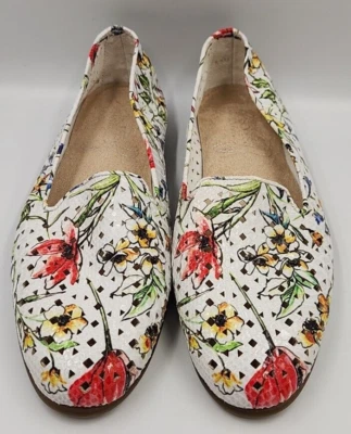 Aerosoles Drive Along blanco floral, talla 7,5 pulgadas para mujer Foto 1 de 4