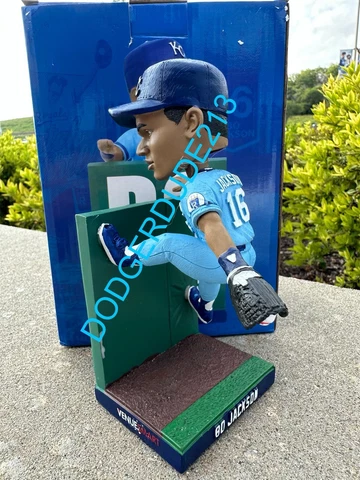 Bo Jackson KC Royals Wall Climb SGA Bobblehead 7/17/23 Cover