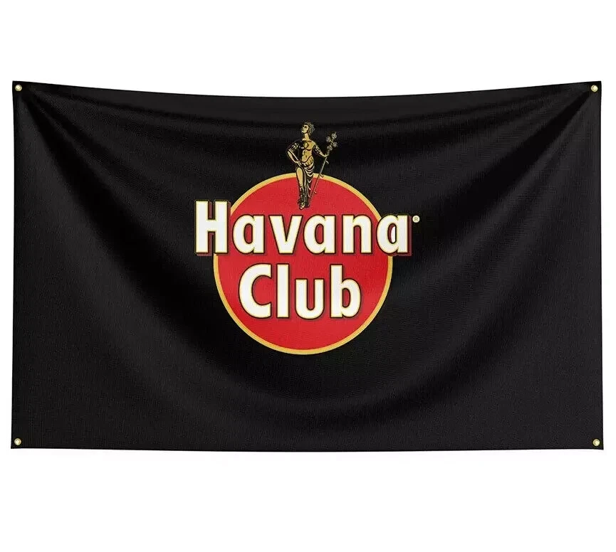 Havana Club Schlauchschal Loop – Stylischer Schal In Blau-rot, Perfekt Als Accessoire Oder Geschenk
