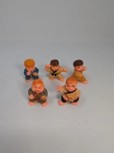 Mini figuras de goma de karate kung fu SOMA - Lote de 5 - Imagen 1 de 6