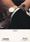 PIAGET Watch Magazine Druk Reklama Biżuteria Akcesoria lata 1990-te 1pg 1992