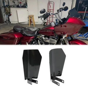 Par de protectores de mano con corte ataúd para Harley Davidson Road Glide Special - Imagen 1 de 14