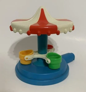 Vintage 1986 Disneyland Playmates Train Set Merry Go Round Ride Replacement Part - Picture 1 of 4