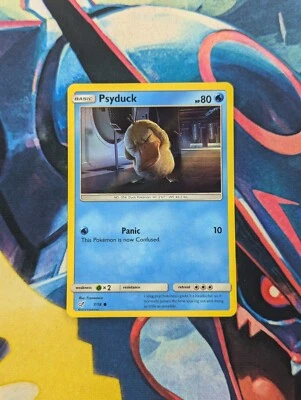 Pokemon 2019 Detective Pikachu Psyduck Holo 7/18  - Image 1 of 3