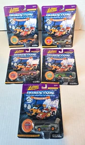 JOHNNY LIGHTNING DRAGSTERS HALLOWEEN '97 SET 5 BONE SHAKER & SCREAM TEAM LOT CC - Picture 1 of 6