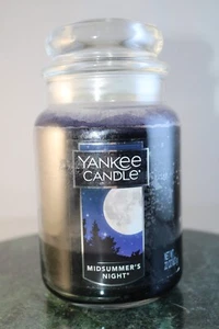 Yankee Candle Midsummer's Night 22 oz Original Large Jar Scented Candle NEW - Picture 1 of 8