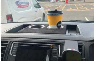 VW T6 Dual Cup Holder for top dash for volkswagon t6 - Picture 1 of 2