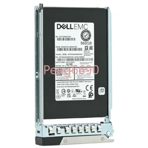 NEW Dell 960GB 2.5" SATA 6G PowerEdge 14G R540 R640 R740 R840 R940 Server SSD - Picture 1 of 6