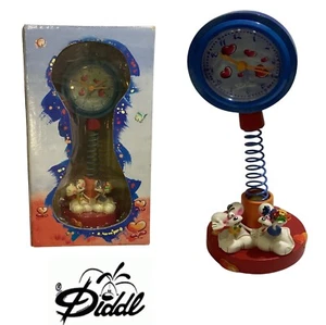 DIDDL RESIN TISCHUHR RESIN TABLE CLOCK DIDDL UND DIDDLINA - Bild 1 von 6