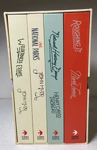 Wilderness Readers Collection 4 Book Box Set Thoreau, John Muir, Mark Twain - Picture 1 of 5