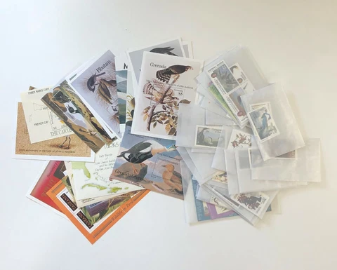 Special Unit! Audubon, Birds, Flora & Fauna - 23 Souvenir Sheets & 25 Sets - MNH Cover