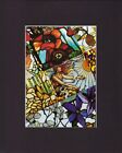 8X10 Matted Print Art Picture Louis Comfort Tiffany Stained Glass: Collage