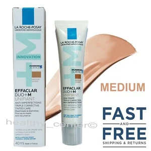 La Roche Posay EFFACLAR DUO + M UNIFIANT TINTED MEDIUM COLOR 40ml EXP 05/27 - Picture 1 of 4