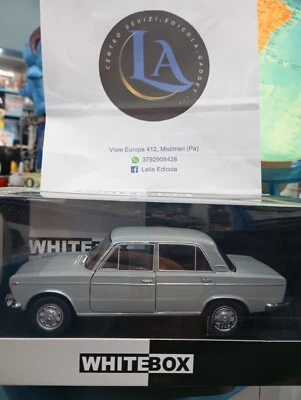 MODELLISMO STATICO MOTO & AUTO MODELLINO AUTO FIAT 125 SPECIAL SCALA 1/24 GIALLA - Immagine 1 di 4