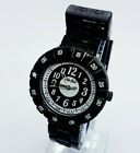 Black & White Unisex Swiss Flik Flak By Swatch Watch For Men And Women Rare Cool