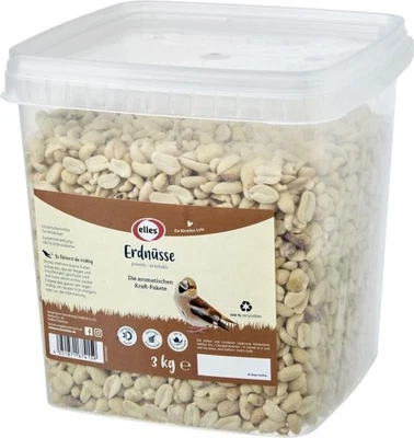 Elles Wildvogelfutter Erdnüsse 3 kg  Vogelfutter - Bild 1 von 2