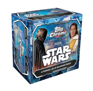 Caja Topps Star Wars 2025 edición cromo zafiro - Imagen 1 de 1