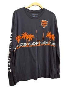 Chicago Bears Men’s Size XL Graphic All Over Fr/Bk Margaritaville LS Tee Shirt - Picture 1 of 13