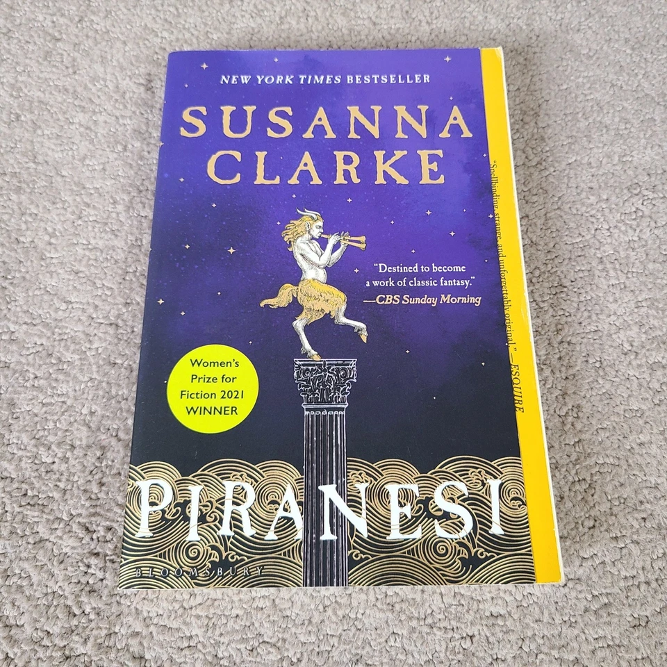 Piranesi by Susanna Clarke New York Times Bestseller Fantasy Novella Paperback - Image 1 of 4
