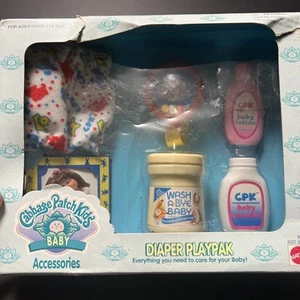 Cabbage Patch kids baby accessories diaper playpak Mattel 1995 - Picture 1 of 12