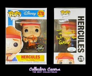 Tate Donovan Signed Funko POP - Hercules - Hercules (GITD Chase) - JSA COA - Picture 1 of 8