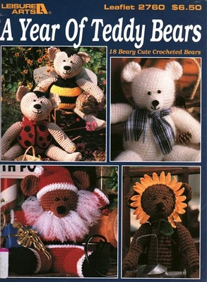 A Year of Teddy Bears | Leisure Arts 2760 - Image 1 of 4