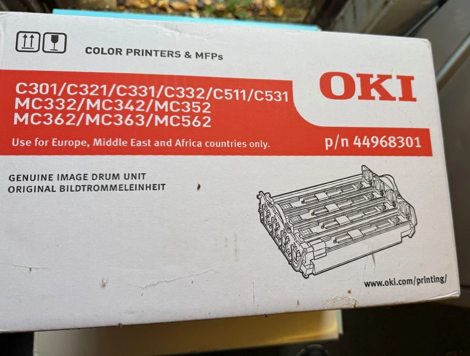 Original OKI 44968301 Image Drum Unit in box BRAND NEW - Image 1 of 1