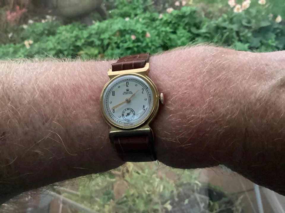 Rolex Marconi Gold Filled 1936 Immaculate Verified Certification. Beautiful Rare - Image 1 of 4