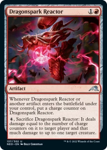 x1 Dragonspark Reactor - Kamigawa: Neon Dynasty - NM - MTG - Picture 1 of 1