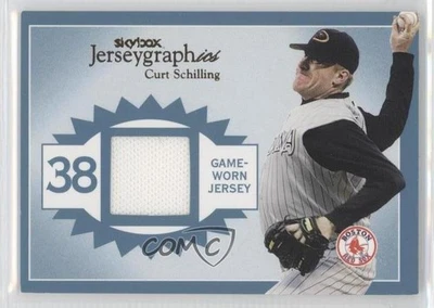 Skybox Autographics Jerseygraphics 2004 azul/250 Curt Schilling #J-CS Foto 1 de 2