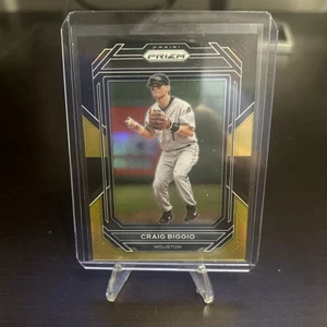 2023 Panini Prizm Black Gold Prizm Craig Biggio /5 Houston Astros No 256 - Bild 1 von 2