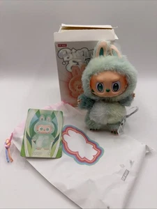 Authentischer Pop Mart Labubu Gelassenheit groß in Energie Plüsch Anhänger Blind offene Box - Bild 1 von 17