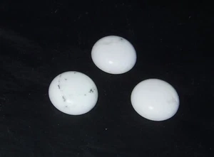 - Cabochon Pietra Cristalloterapia - HOWLITE tondo 20 mm - Picture 1 of 1