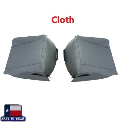 2019 年福特 Econoline E350 E450 E550 灰色布织物座椅套 — 第 1/4 张图片