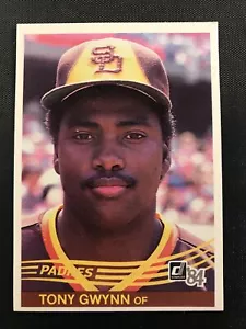 1984 Donruss Set Break #324 Tony Gwynn casi nuevo-como nuevo y nuevo de la corte - Imagen 1 de 4