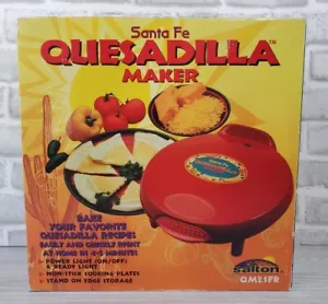 Santa Fe 12" Quesadilla Maker QM2SFR Red Salton 2002 - Picture 1 of 12