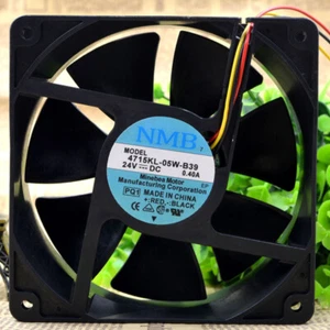 NMB 4715KL-05W-B39 24V 0.4A 12CM 12038 24V Chassis Cooling Industrial Fan - Picture 1 of 5