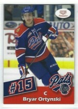2012-13 Regina Pats (WHL) Bryar Ortynski