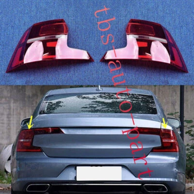 Fit For Volvo S90 2017-2020 LH&RH Outer side Tail light Lens Cover Replace - Image 1 of 4