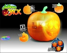 3IN1 Halloween Flash Talking Animated Led Pumpkin Projection BEST GIFT