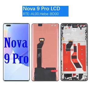 For Huawei Nova 9 Pro OLED LCD Touch Screen Digitizer Frame Display Replacement - Picture 1 of 21