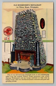 Old Bookbinders Restaurante Chimenea Empedrada 125 Walnut St. Philadelphia PA - Imagen 1 de 2