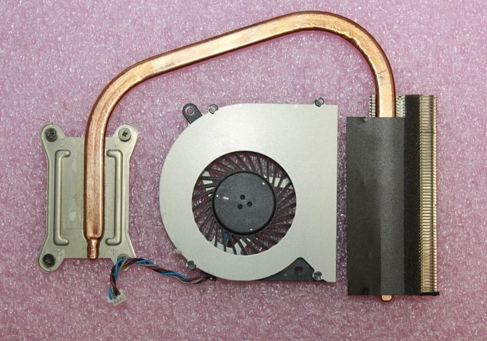 Genuine Toshiba Satellite L55-A Laptop CPU Cooling Fan + Heatsink V000310060 - Image 1 of 1