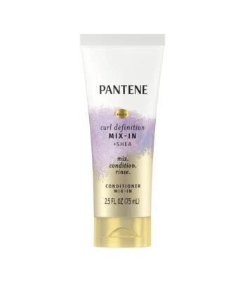 Pantene Curl Definition Mix In Shea Conditioner 2.5 oz ea Defines Curls NEW - Image 1 of 4