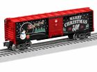 Lionel 1928490  Merry Christmas to All 2019 Holiday Box Car Discontinued