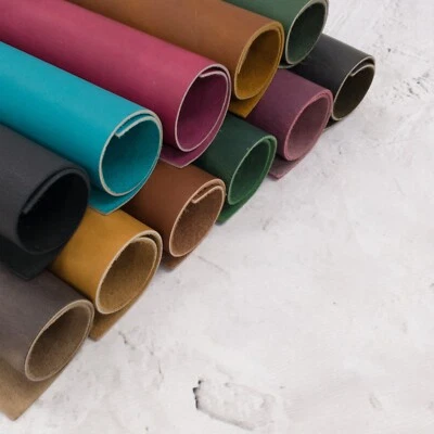 油鞣皮革真皮牛皮床单多种颜色土色 — 第 1/3 张图片