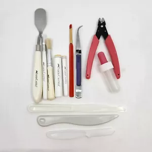 Faber-Castell Gelastos Set di Attrezzi Coltello Scalpello Spazzola Dabbers Contagocce e Altro - Foto 1 di 8