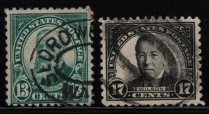 #622-623 13c & 17c Harrison & Wilson, Used [11] **ANY 5=FREE SHIPPING** - Picture 1 of 1