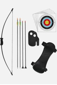 Bow and Arrow set ~ Archery Recurve Takedown Bow and Arrow Hunting set for Youth - Picture 1 of 5
