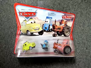 Mattel Disney Pixar Cars Movie Desert Series Luigi, Guido and Tractor 2005 NEW - Picture 1 of 1